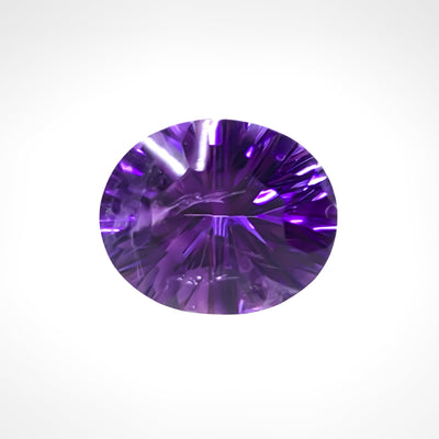 Amethyst Optix® Oval Cut 10x8 mm - Iris Gems