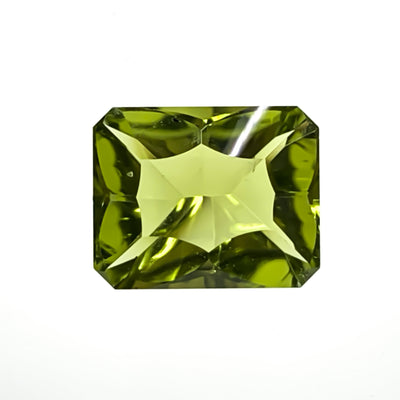 Peridot Optix® Emerald Cut 11x9 mm - Iris Gems