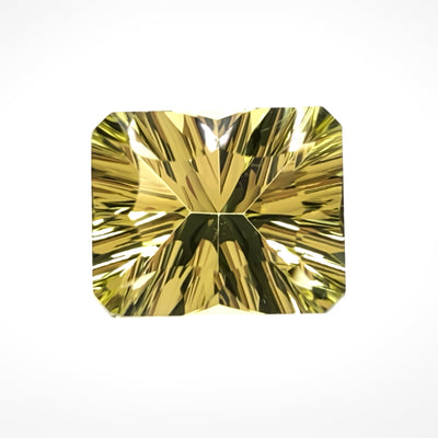 Prasiolite Optix® Emerald Cut 10x8 mm - Iris Gems