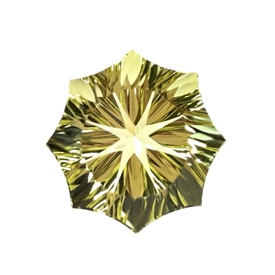 Prasiolite  Optix® La Soleil Cut 9 mm - Iris Gems